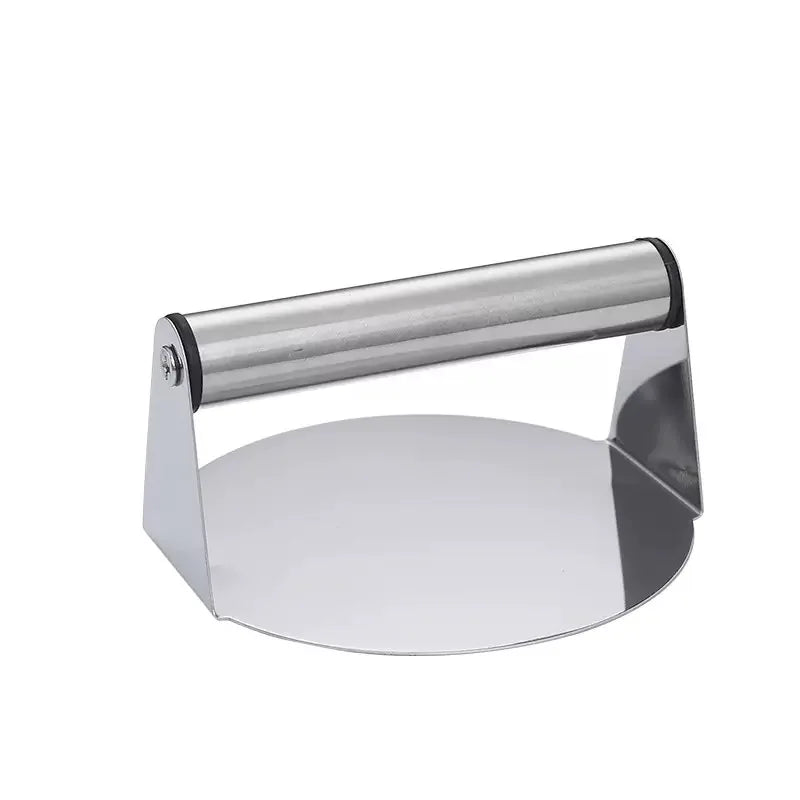 Stainless Steel Smash Burger Press with Handle Circular Meat Press Mold Hamburger Pressing Tool Kitchen Accessories Household