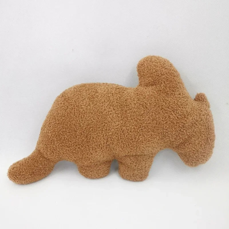 Nugget Pillow Dino Chicken Nugget Plush Pillow Cartoon Dinosaur Plushies Toys Stuffed Animal Doll for Kids Children Gift