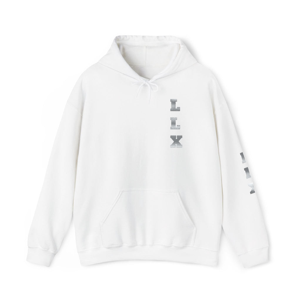 LLX Silver Metallic Lettering Hoodie - Review Draft