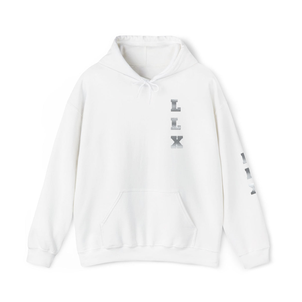 LLX Silver Metallic Lettering Hoodie - Review Draft