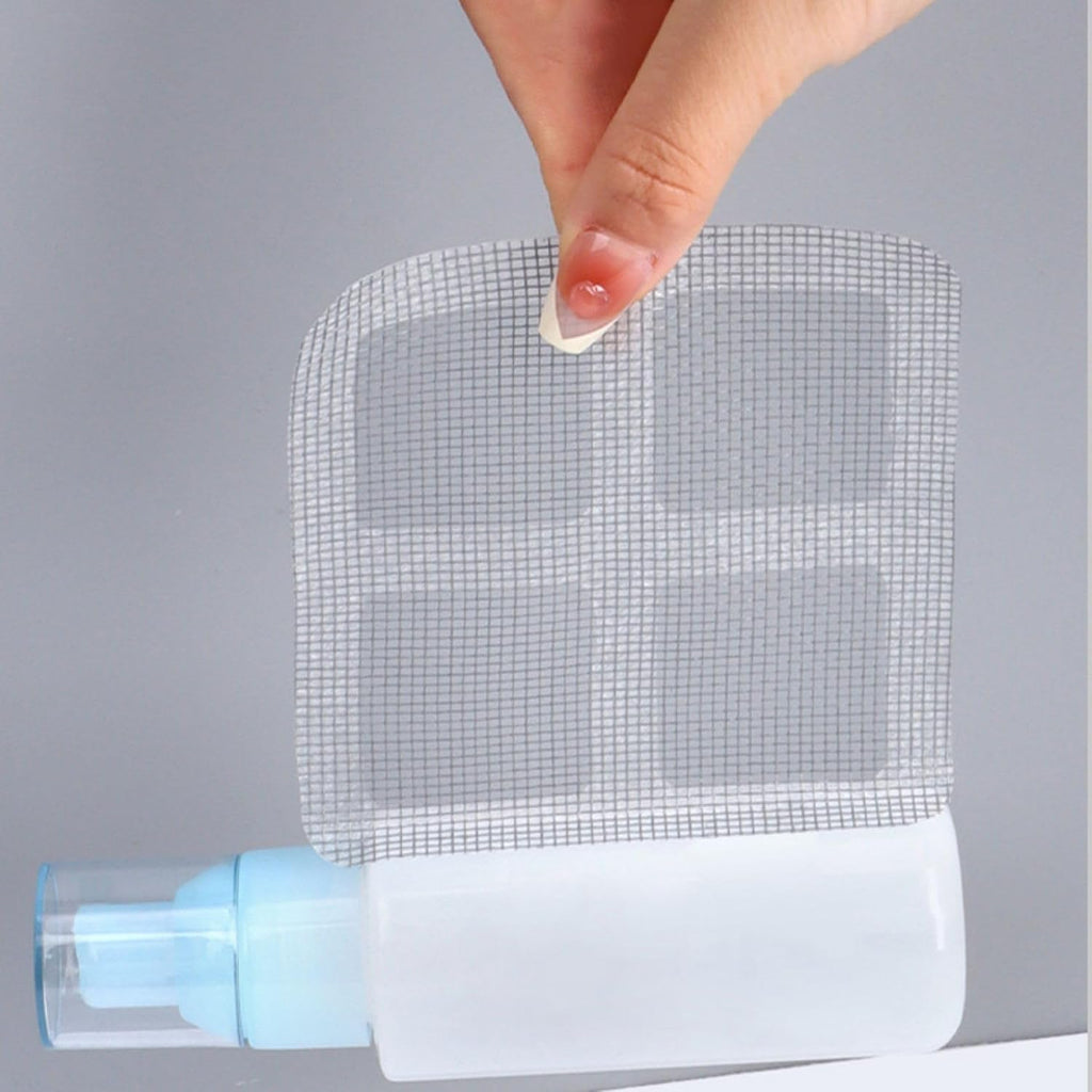 2025 New Disposable Shower Drain Hair Catcher, Shower Drain Cover Mesh Stickers Floor Drain Sewer Hair Filter Screen Blocking Strainer for Bathroom Laundry Bathtub Kitchen (10PCS)