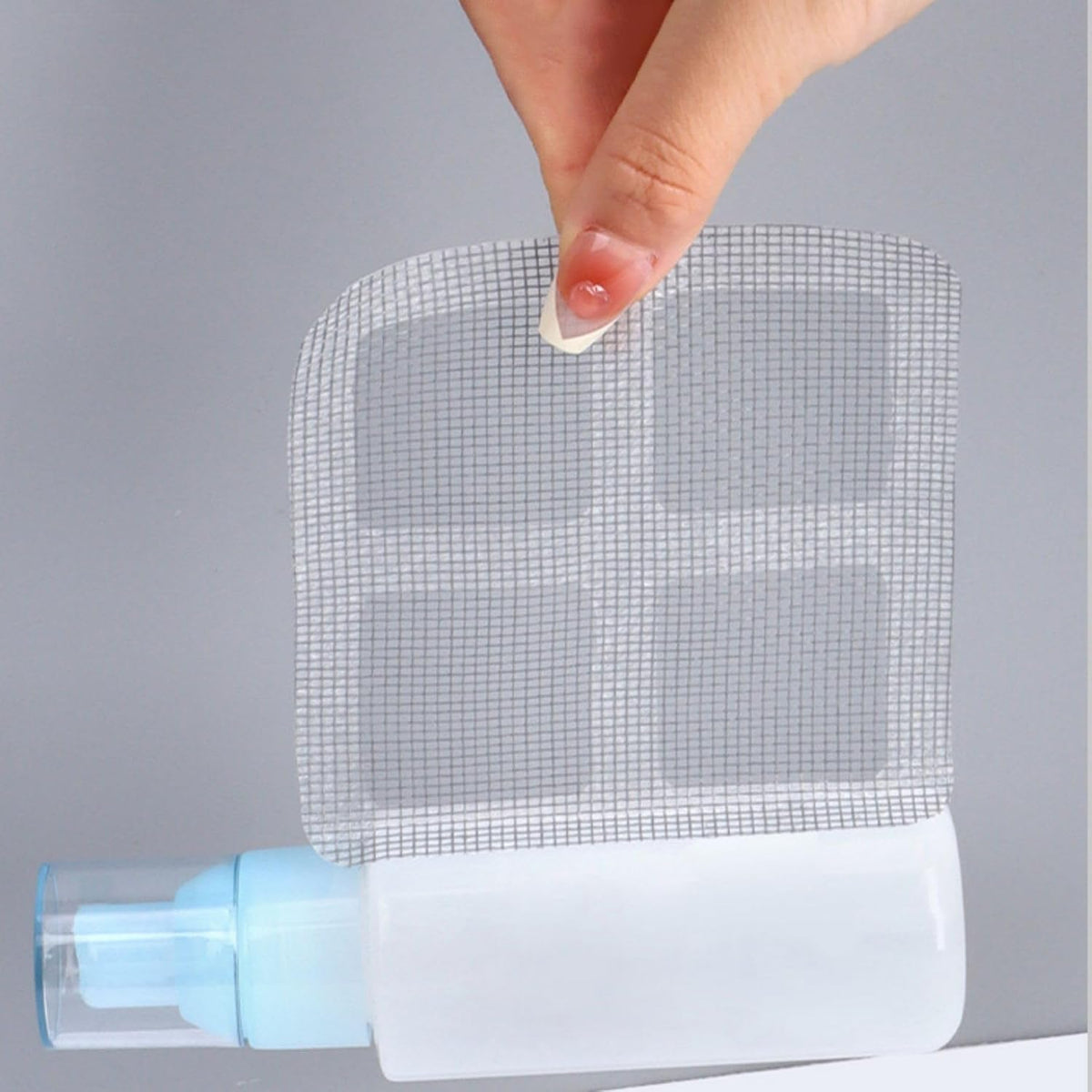 2025 New Disposable Shower Drain Hair Catcher, Shower Drain Cover Mesh Stickers Floor Drain Sewer Hair Filter Screen Blocking Strainer for Bathroom Laundry Bathtub Kitchen (10PCS)