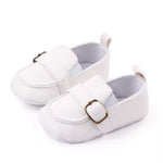 Christian Shoes Baby Boy Shoes 1 Year PU Leather Soft Cute Moccasins Bebe Fashion White Baptismal Shoes Baptism Shoes for Girls