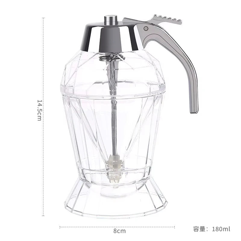 Honey and syrup dispenser