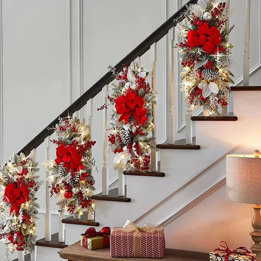 Christmas wreath ornament