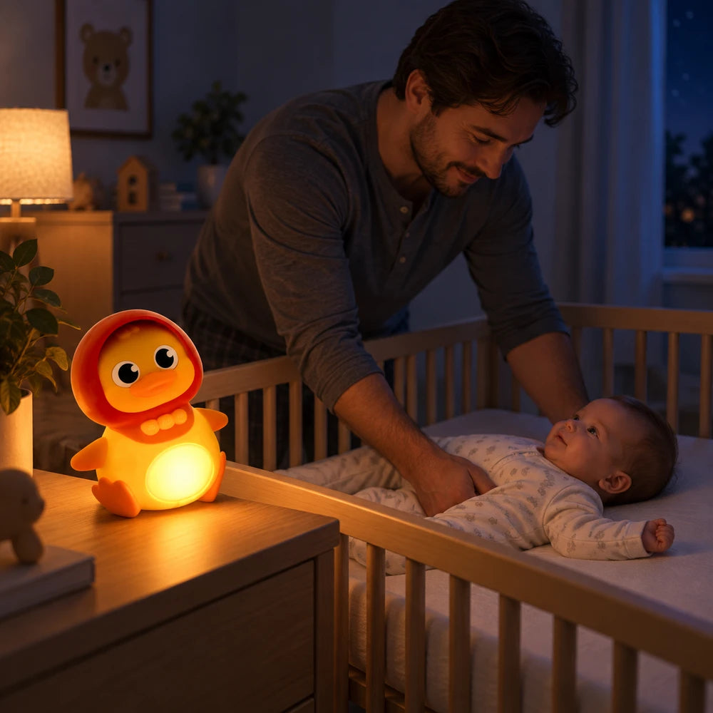 Musical duck toy