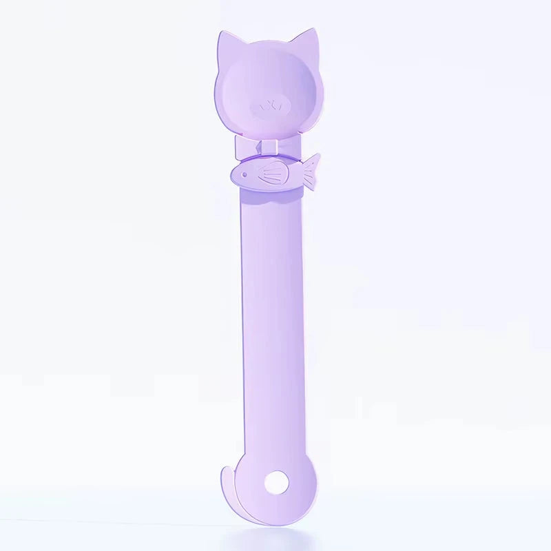 Cat feeding spoon