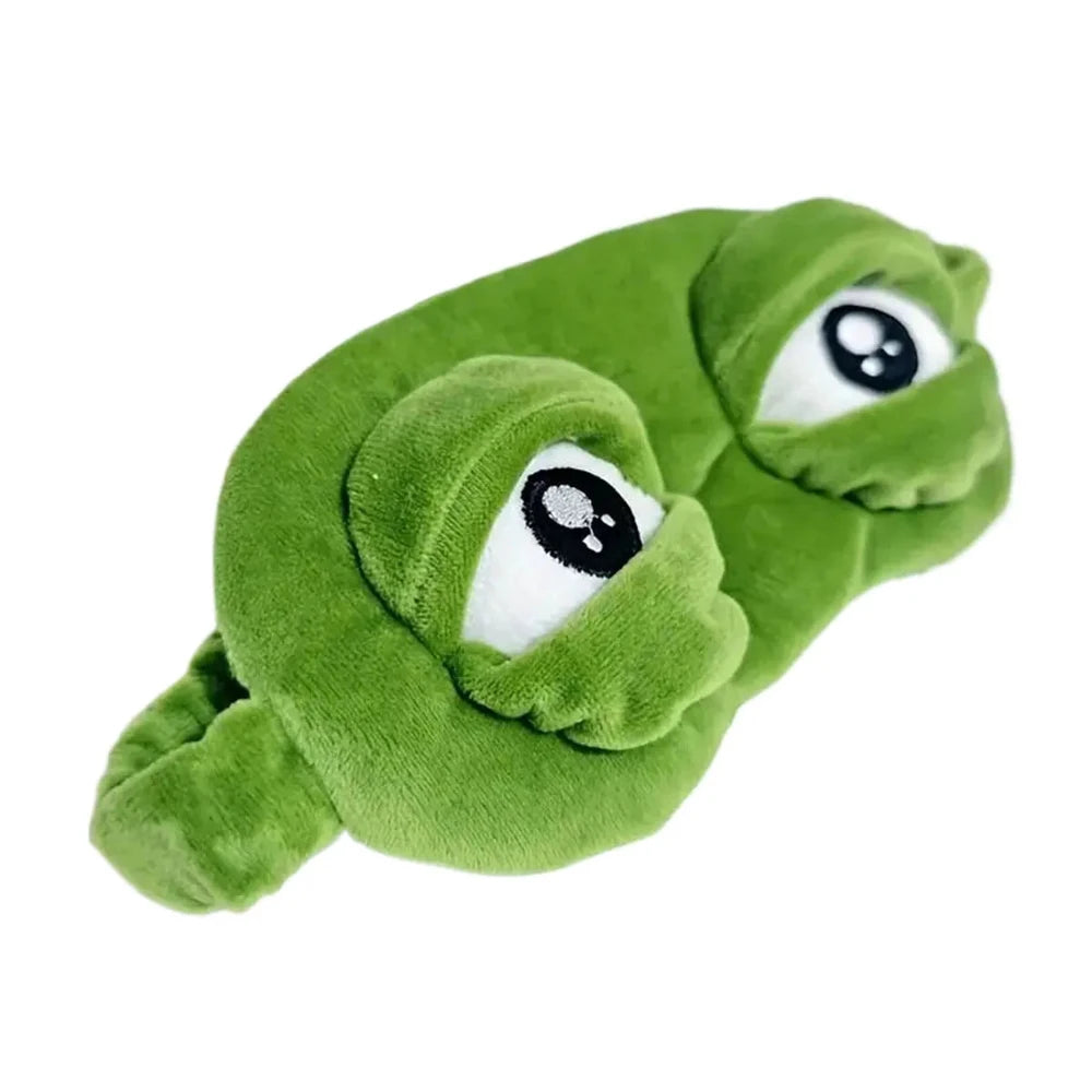 Frog sleep mask