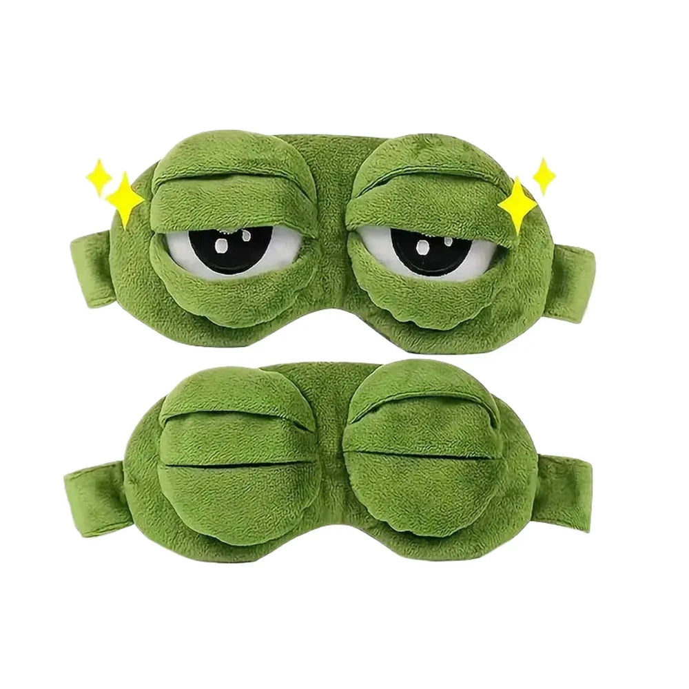 Frog sleep mask