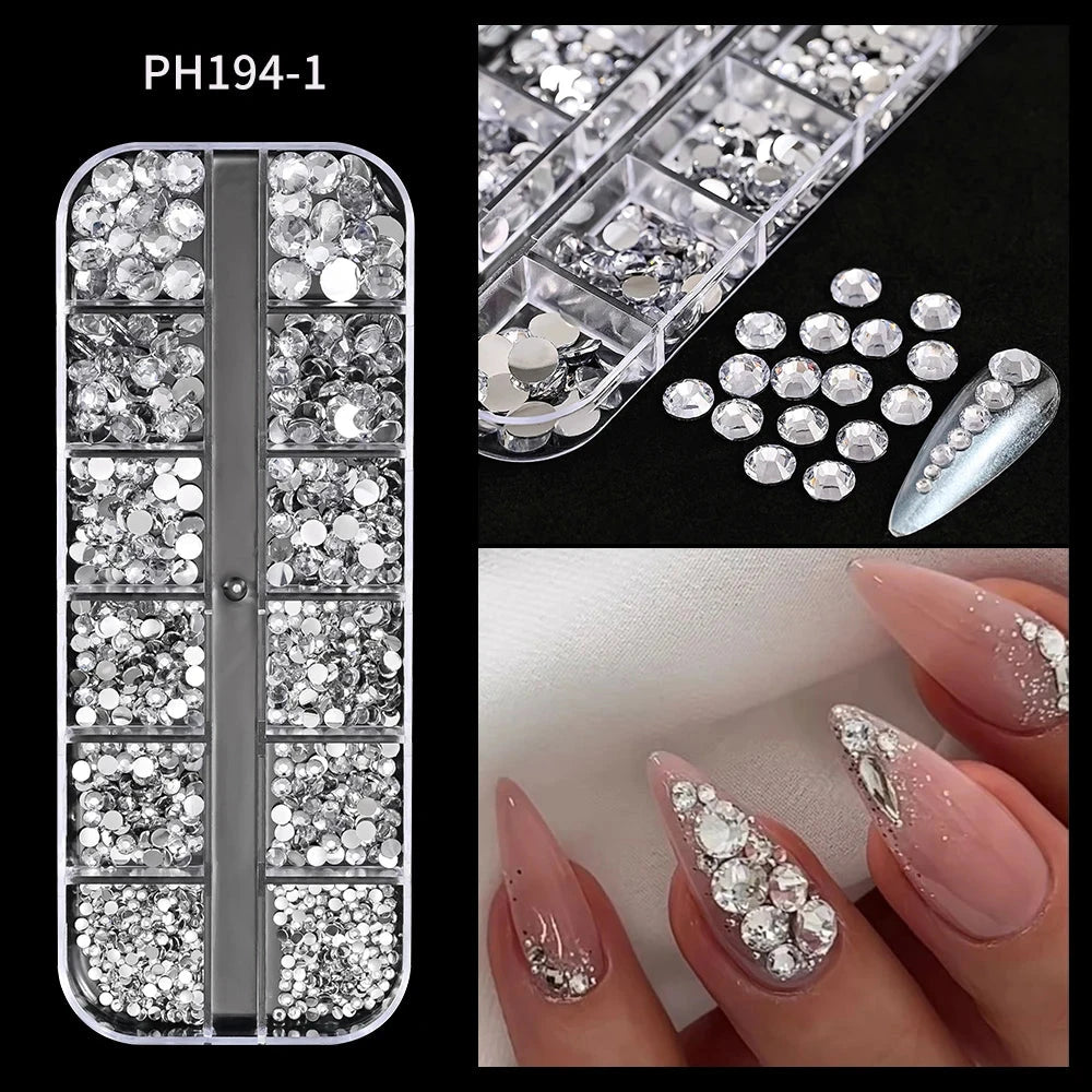 Nail rhinestones