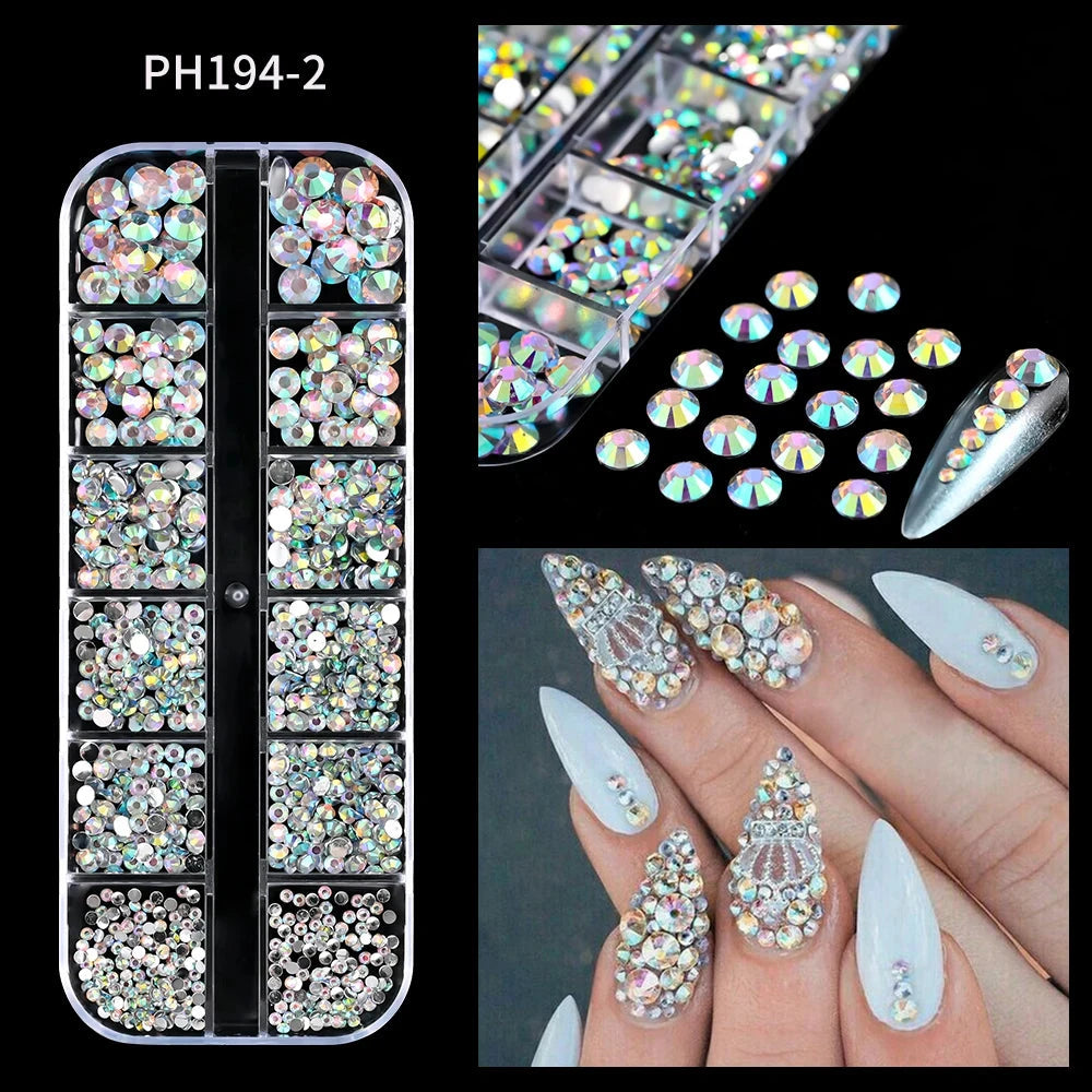 Nail rhinestones