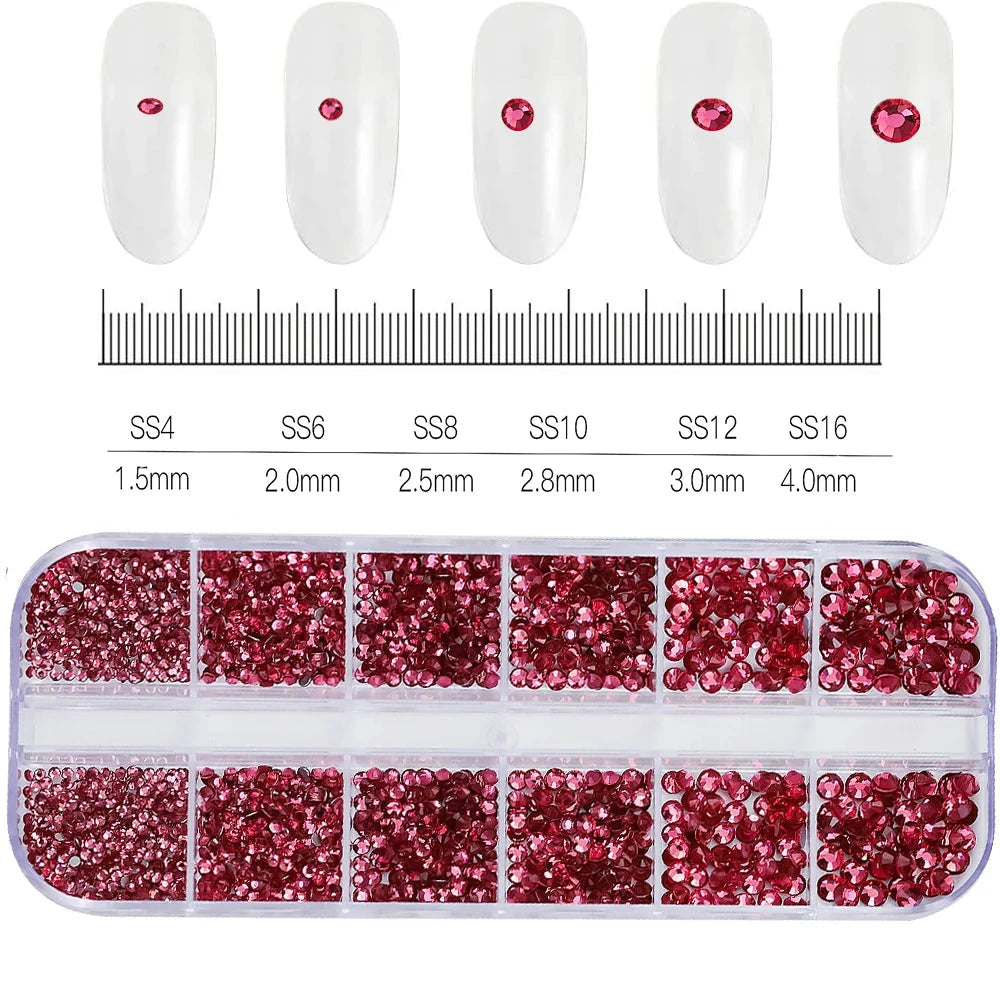 Nail rhinestones