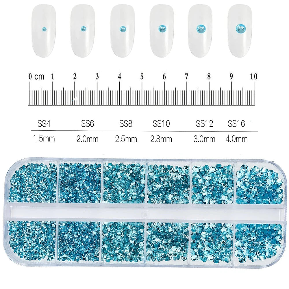 Nail rhinestones