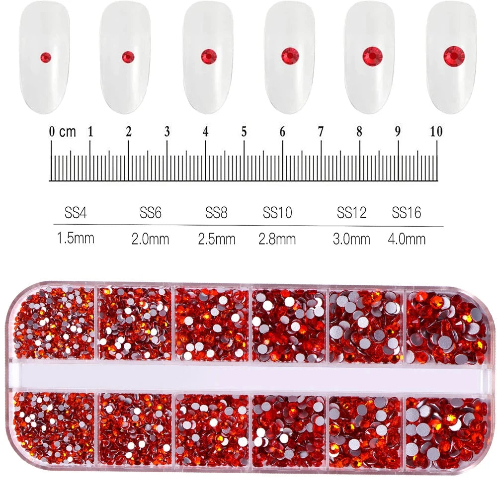 Nail rhinestones