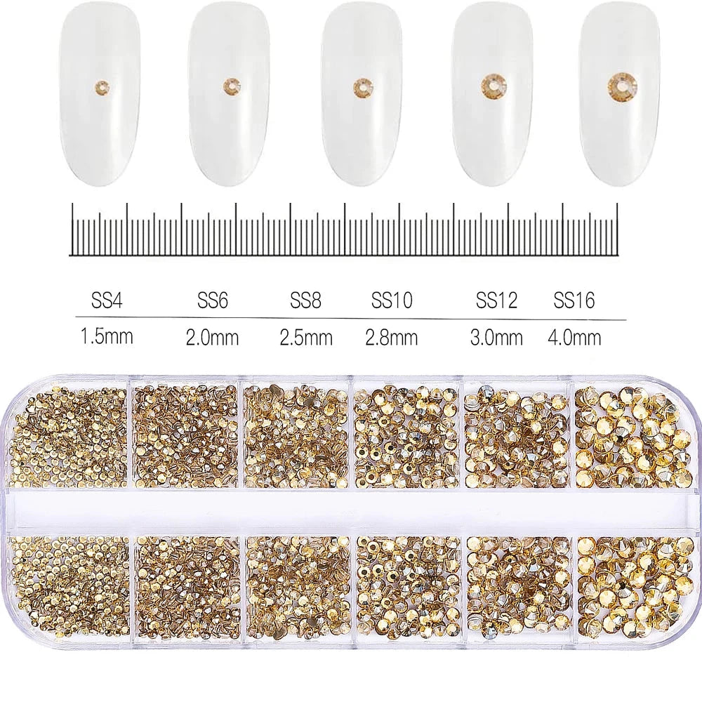Nail rhinestones