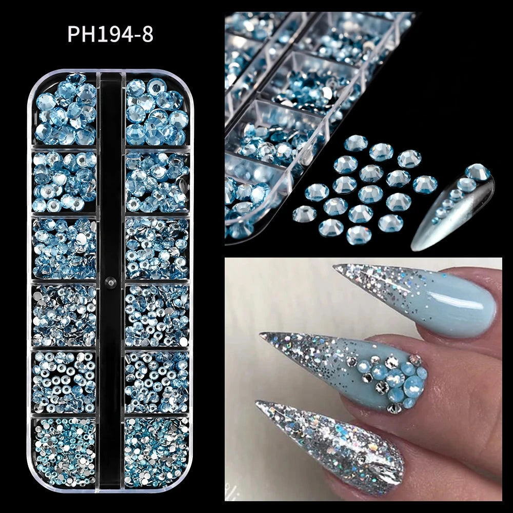 Nail rhinestones