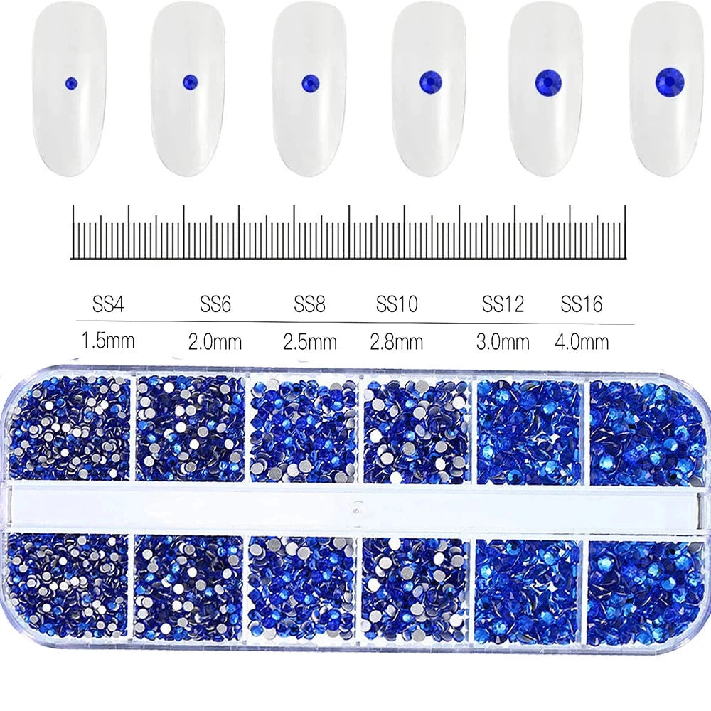 Nail rhinestones
