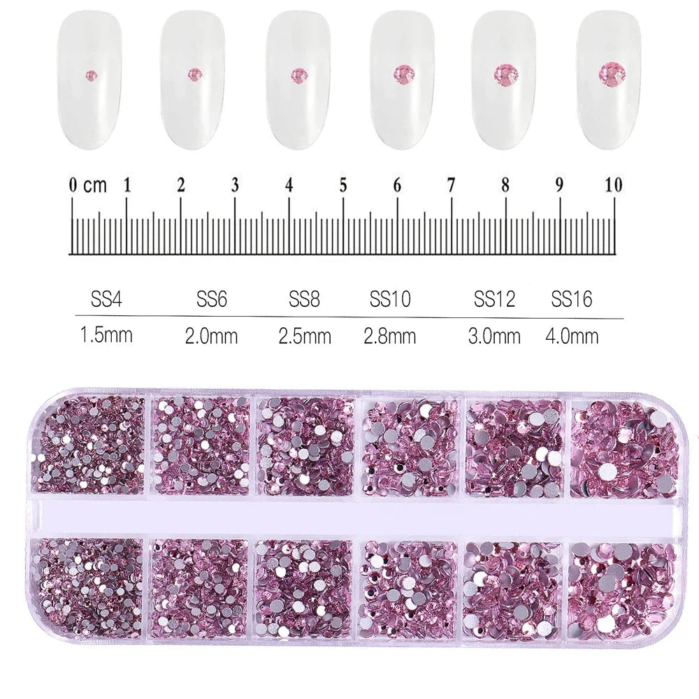Nail rhinestones