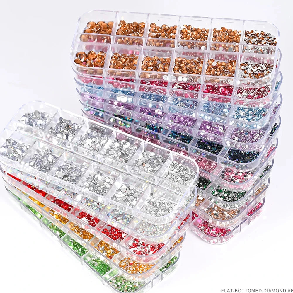 Nail rhinestones