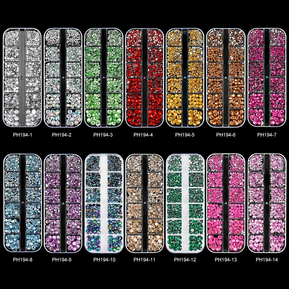 Nail rhinestones