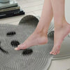 Silicone Massage Foot Mat Bathroom Non-Slip Mat Bath Foot Rubbing Artifact Foot Wash to Remove Dead Skin Shower Room Floor