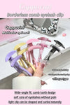 Cappuvini Eyelash Curler, Borderless Toothed Comb, Natural Curling and Eyelash Shaping Wonder, Beginner'S Wide-Angle Eyelash Cur