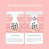 1 Pcs Silicone Nose Brush Cleanses Face Removing Blackheads Cleaning Nose Brush Cleaning Exfoliating Face Wash Brush Care Tool