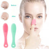 1 Pcs Silicone Nose Brush Cleanses Face Removing Blackheads Cleaning Nose Brush Cleaning Exfoliating Face Wash Brush Care Tool