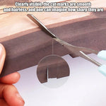 Eyebrow Trimmer Scissor Beauty Products for Women Eyebrow Scissors with Comb Stainless Steel Makeup Tools Beauty Scissors