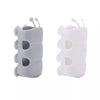 Suction Cup Brackets Silicone Shower Head Holder Reusable Removable Wall Storage Shelf Rack Fixed Base for Bathroom Accessories