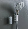 Suction Cup Brackets Silicone Shower Head Holder Reusable Removable Wall Storage Shelf Rack Fixed Base for Bathroom Accessories