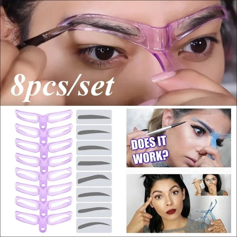 Eyebrow shaping tool
