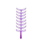8 in 1 Reusable Eyebrows Shape Set Eye Brow Makeup Tools and Accessories Eyebrow Stencil Beauty Makeup Brow Stamp Template