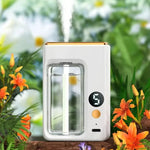 Type-C Rechargeable Automatic Aroma Diffuser with 5-Level Timed Mist Sprayer Built-In Battery for Home Bathroom Car Use