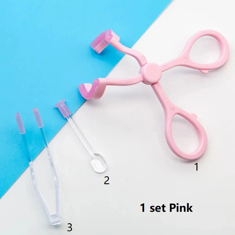 1 Set Contact Lens Applicator Auxiliary Eyelid Dilator Open Eye Tool Contact Lens Wearing Removing Tool Eye Tools