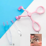 1 Set Contact Lens Applicator Auxiliary Eyelid Dilator Open Eye Tool Contact Lens Wearing Removing Tool Eye Tools