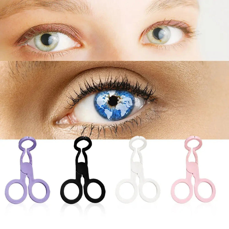 1 Set Contact Lens Applicator Auxiliary Eyelid Dilator Open Eye Tool Contact Lens Wearing Removing Tool Eye Tools