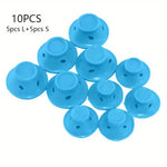 10/20Pcs Mushroom Hair Curlers Soft Gentle Hair Care Rollers Non-Slip Silicone Wave Formers for Easy DIY Styling Curling Tools