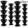 10/20Pcs Mushroom Hair Curlers Soft Gentle Hair Care Rollers Non-Slip Silicone Wave Formers for Easy DIY Styling Curling Tools