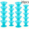 10/20Pcs Mushroom Hair Curlers Soft Gentle Hair Care Rollers Non-Slip Silicone Wave Formers for Easy DIY Styling Curling Tools