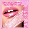 QIBEST 1Pc Temperature Color Change Lip Oil Lipgloss Moisturizing Lasting Pink Clear Lip Glaze Pearlescent Lipgloss Makeup New