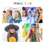 6/1Pcs Hair Color Chalk Temporary Hairs Dye to Cover Gray Hair Girl Coloring Comb Disposable Hair Mascara Women Coloring Brush