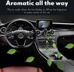 Car Air Freshener Car Pilot Rotating Propeller Perfume Accessories Fragrance Smell in Styling Vent Diffuse Air Fresheners Clip