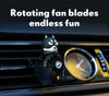 Car Air Freshener Car Pilot Rotating Propeller Perfume Accessories Fragrance Smell in Styling Vent Diffuse Air Fresheners Clip