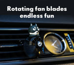 Car Air Freshener Car Pilot Rotating Propeller Perfume Accessories Fragrance Smell in Styling Vent Diffuse Air Fresheners Clip