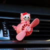 Car Air Freshener Car Pilot Rotating Propeller Perfume Accessories Fragrance Smell in Styling Vent Diffuse Air Fresheners Clip