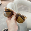 KLASSNUM Vintage Square Frame Sunglasses for Women Men 2026 Trendy Retro Wood Grain Plastic Frame UV 400 Protection Eyepeice