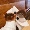 KLASSNUM Vintage Square Frame Sunglasses for Women Men 2026 Trendy Retro Wood Grain Plastic Frame UV 400 Protection Eyepeice