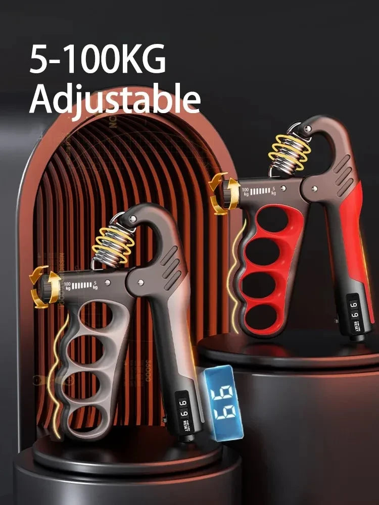 Adjustable hand gripper