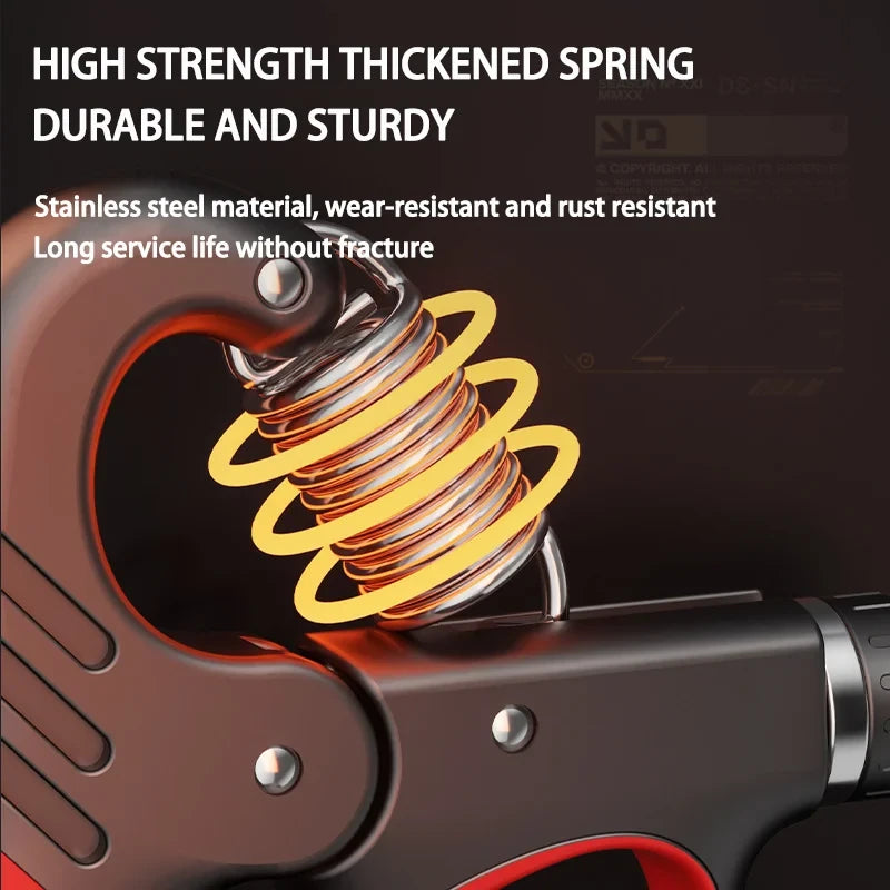 Adjustable hand gripper